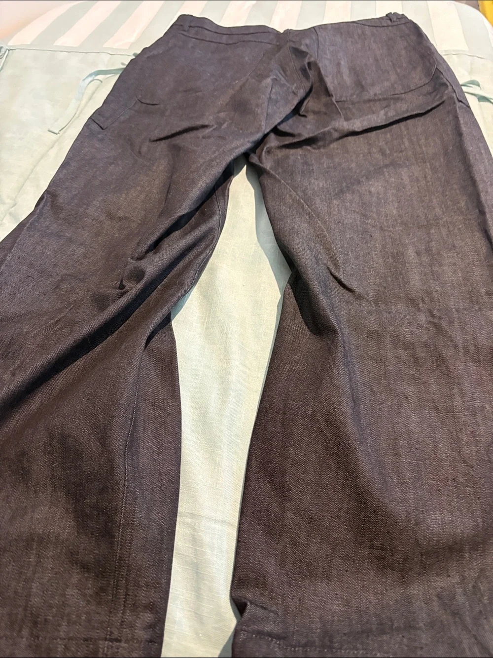 Gerard Firenze Men's  or womens Dark dress Jean straight Leg Pants 34”x28”